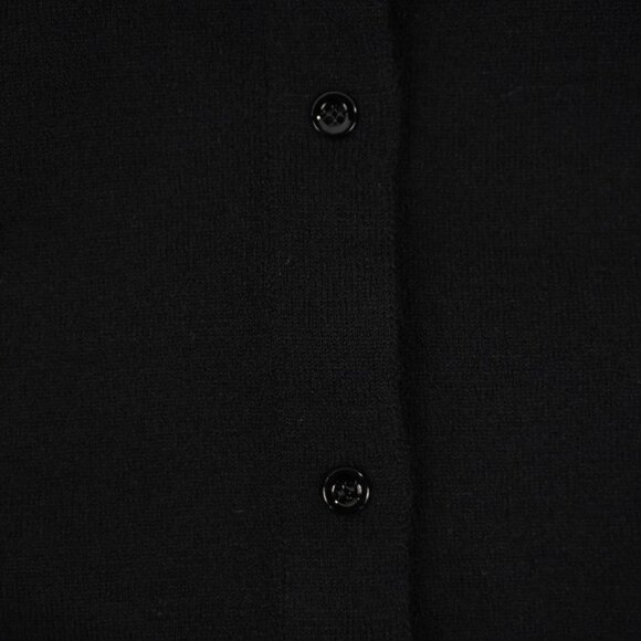 Alaia Laine Supreme Cropped Wool Cardigan in Black - Size FR 38/US 6 - NWT - Picture 4 of 9